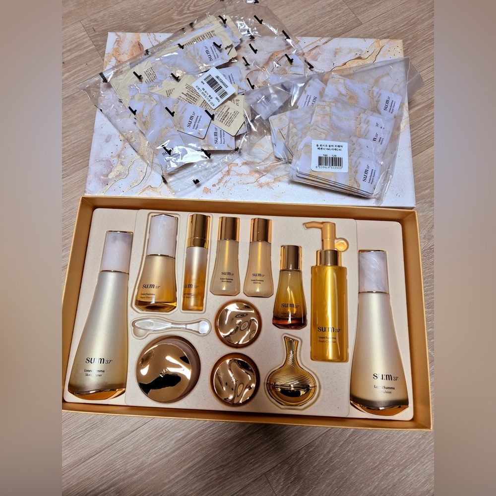 SU:M37 LosecSumma 4pcs Special Set 14 Items Anti Aging Moisture K-Beauty